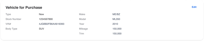 Vehicle for purchase-1